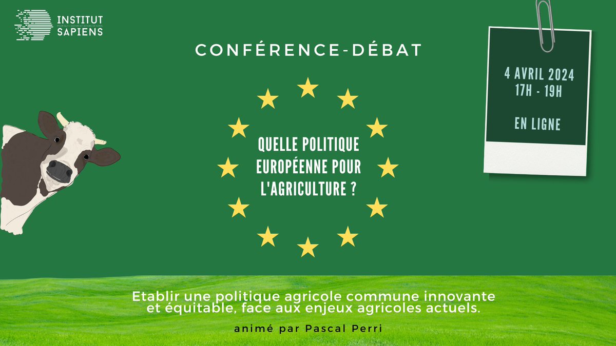 La députée européenne @AnneSanderElue @lesRepublicains sera présente lors de notre conférence de demain, pour répondre aux questions de nos experts et présenter la vision de son parti sur l’#agriculture. 📅 4 avril à 17h ! Inscrivez-vous ici 👉 tinyurl.com/d4wewwsj #Europe