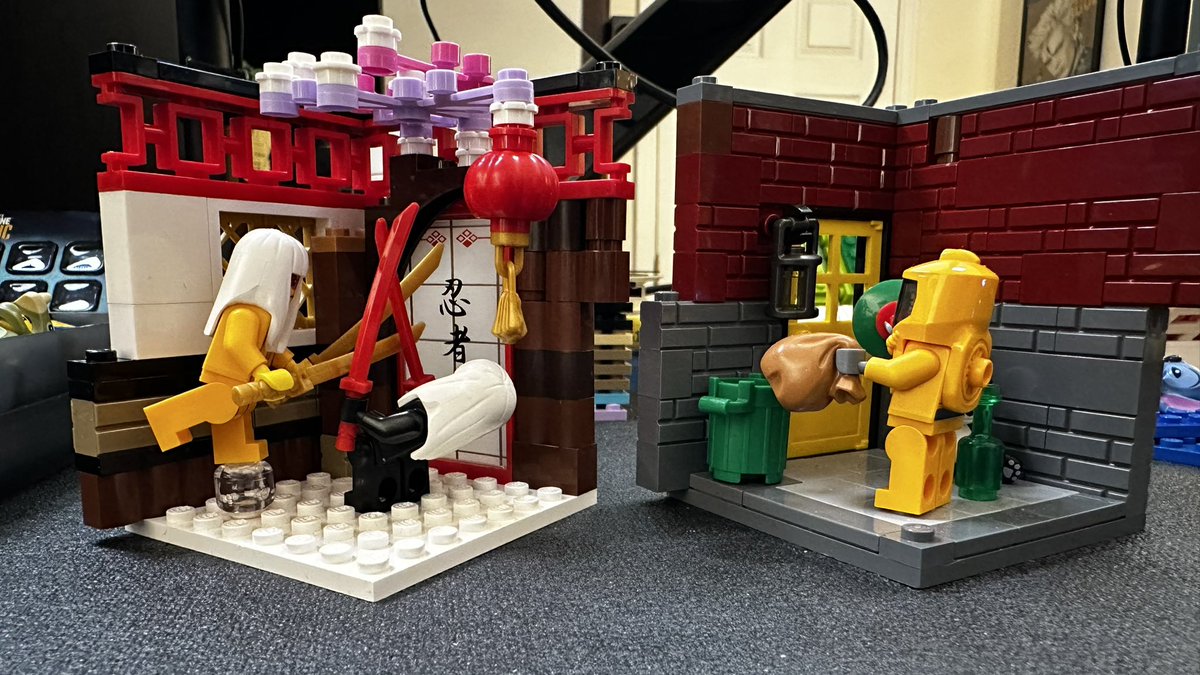rickheaton's tweet image. Tuesday means #brickbuilders raid train. Tonight at 10pm eastern YOU get to tell me what to build. Minifigure Habitat Mocs!  Tell me a story and I’ll try to bring it to life. Twitch.tv/sapience #LEGO #streamer #afol