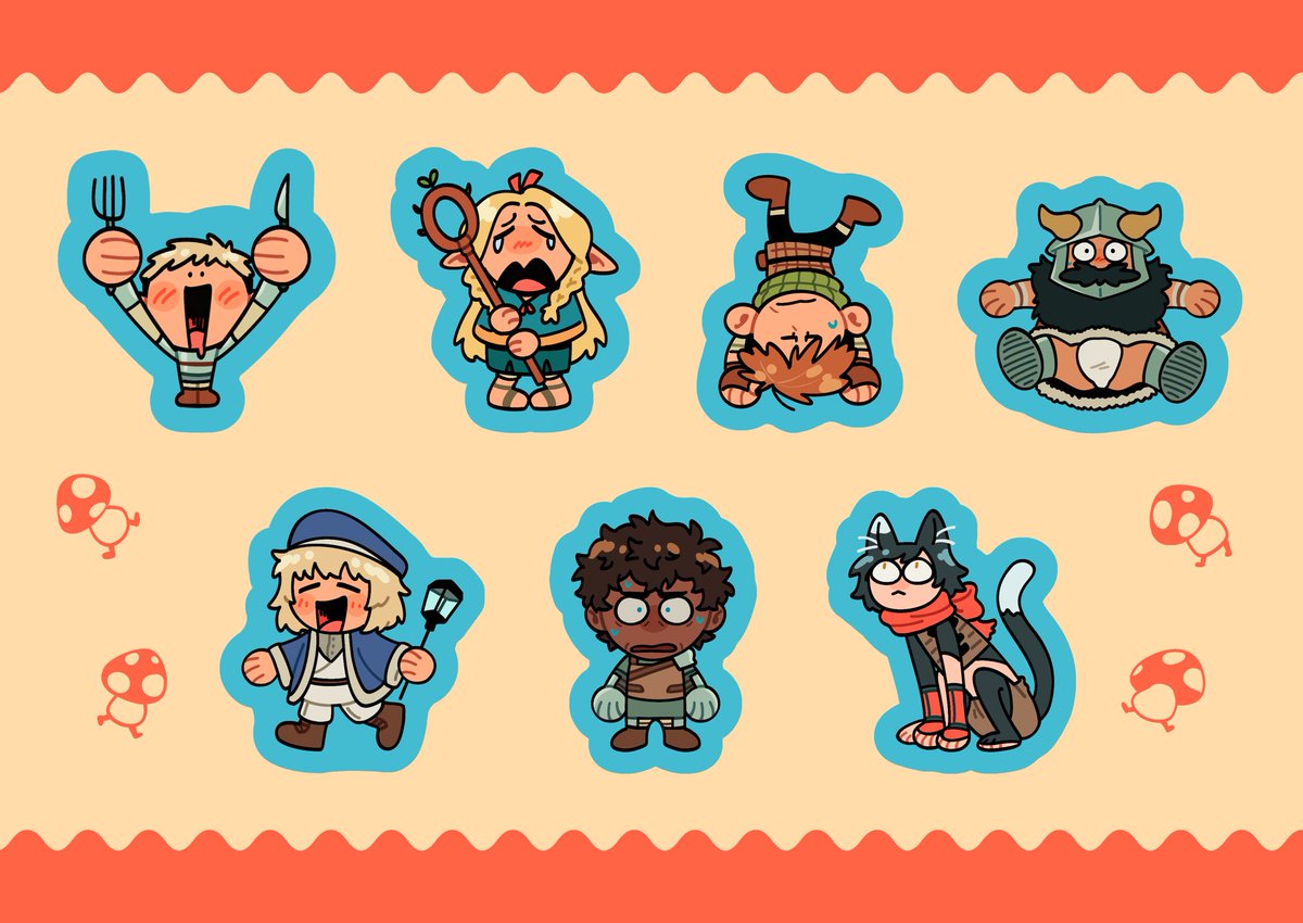 yummy gummies #dungeonmeshi