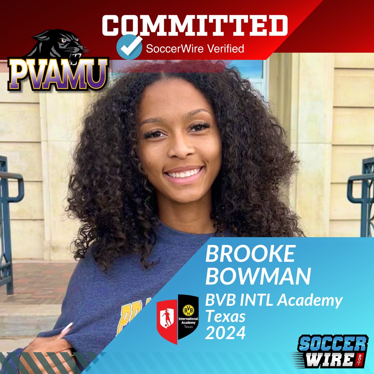 TheSoccerWire's tweet photo. Some exciting Class of 2024 and Class of 2025 verbals coming out of Ohio, Texas, Colorado, and Kansas youth clubs this week!

@Pitt_WSOC, @PVAMUWSoccer, @CoastalWSoccer, and @SIUEWSoccer continue to build. https://t.co/lIwTBnBHbM