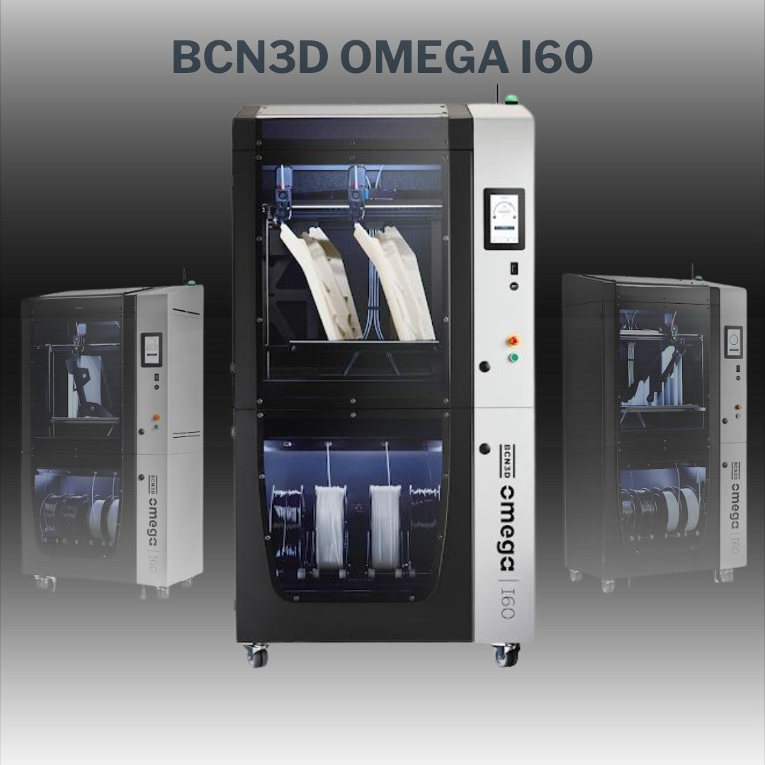 MatterHackers's tweet photo. Unlock advanced 3D printing with the BCN3D Omega I60: High-speed, multi-material, large 450x300x450mm volume, IDEX system. $21,995. Pre-order now for manufacturing excellence.
https://t.co/lBfHCwB11Z
#BCN3D #OmegaI60 #MatterHackers https://t.co/smvzfByXNq