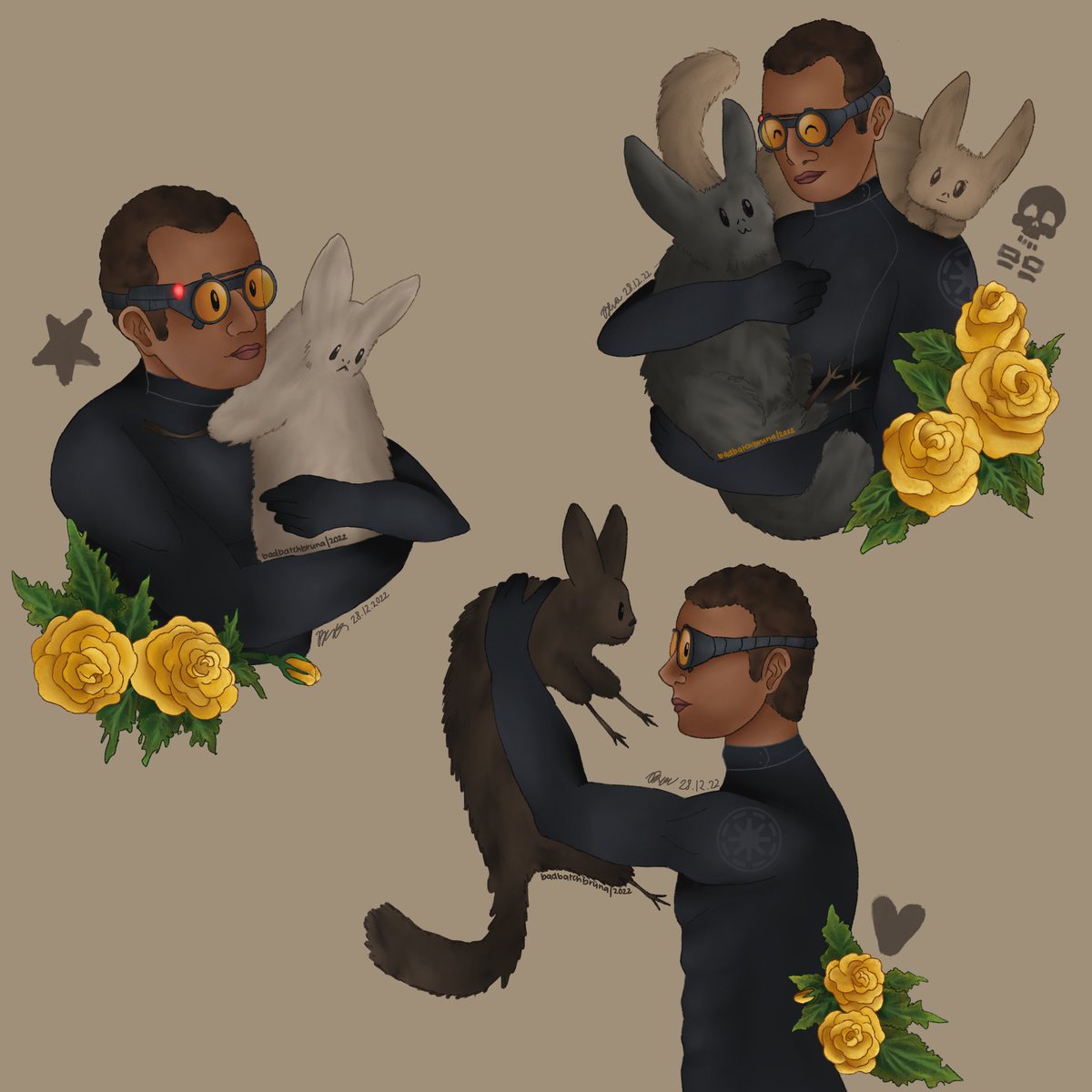 bad_batch_bruna's tweet image. I hope tech comes back tn but I’m super anxious about these eps. Idk what I’ll do if he isn’t cx-2. For now, I offer this old drawing I made for my best friend in December 2022. #TheBadBatch #TheBadBatchS3 #techbadbatch