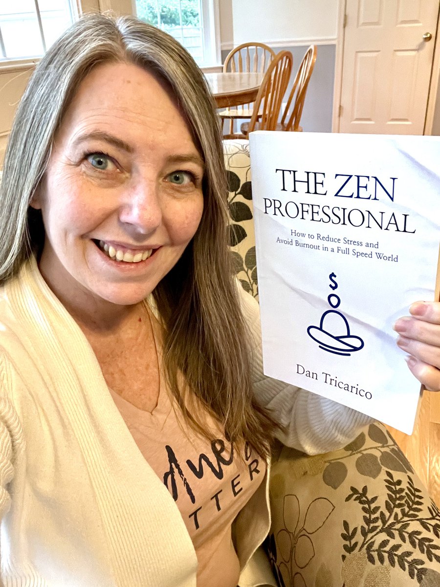 Spring Break reading - looking forward to diving into The Zen Professional by Dan Tricarico! What’s on your TBR list? #zenteacher #selfcare #edchat #readerscommunity