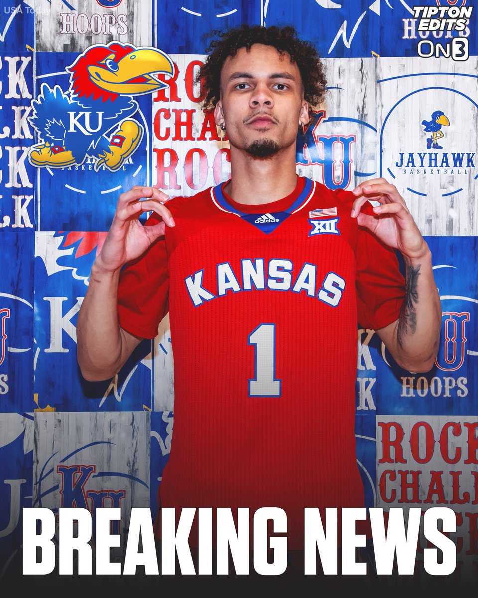 BREAKING: South Dakota State transfer guard Zeke Mayo has committed to Kansas, he tells @On3sports. The 6-4 junior from Lawrence averaged 18.8 PTS, 5.7 REB, and 3.5 AST this season. Shot 39% from three. Story: on3.com/college/kansas…