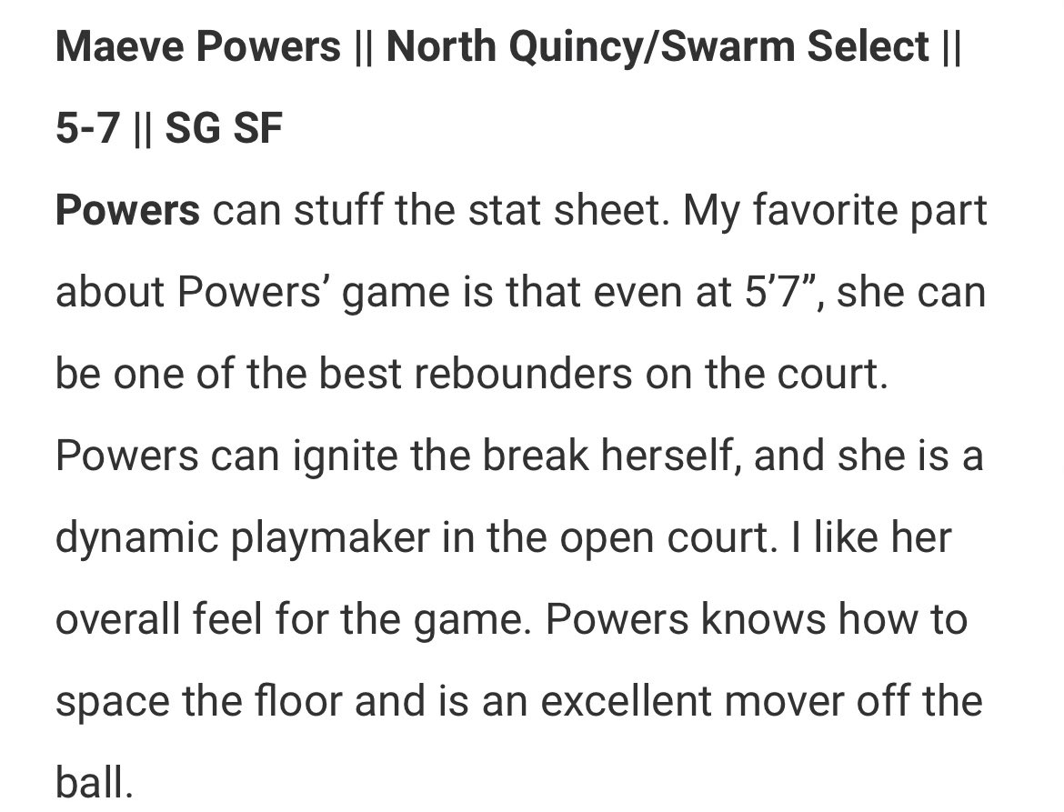 Thank you for the write up @BashHoopsNE and for a great event! @HerHoopsNetwork