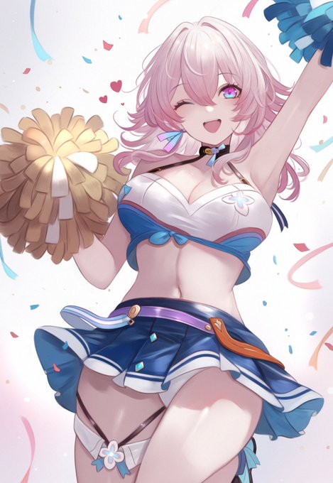 March 7th - Cheerleader 🩷 
#スターレイル📷 #HonkaiStarRail📷 