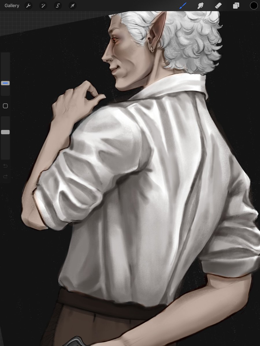 He's been trapped in the wip folder since october😮‍💨Never leaving it I fear