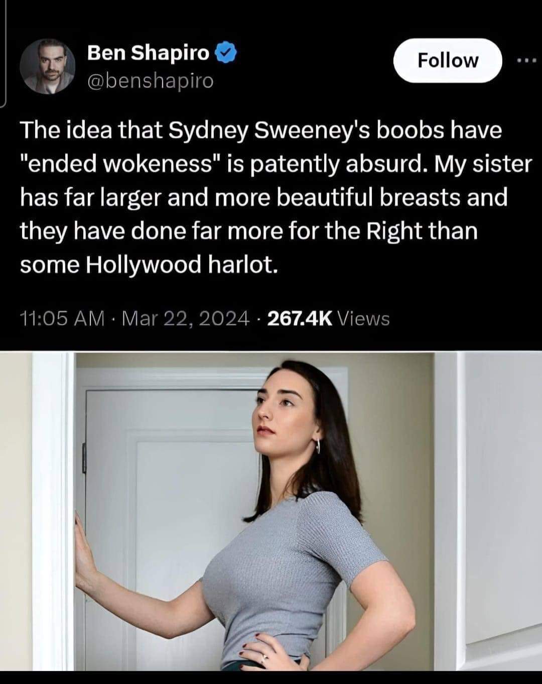 Adam Lowisz 🇺🇸🇵🇱🇪🇺🇬🇧🇺🇦 on X: Abby Shapiro will save Western  Civilization 🫡 t.coI4IRMip41F  X