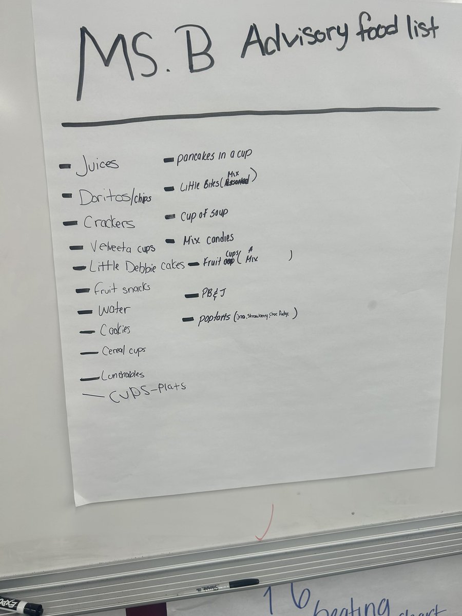 Desperately need snacks for my students and they've even made a shopping list for our classroom. If anyone could check out our Amazon wishlist, it would mean the world. Haven't had any purchases in a while. #help #classroomneeds 

amazon.com/hz/wishlist/ls…