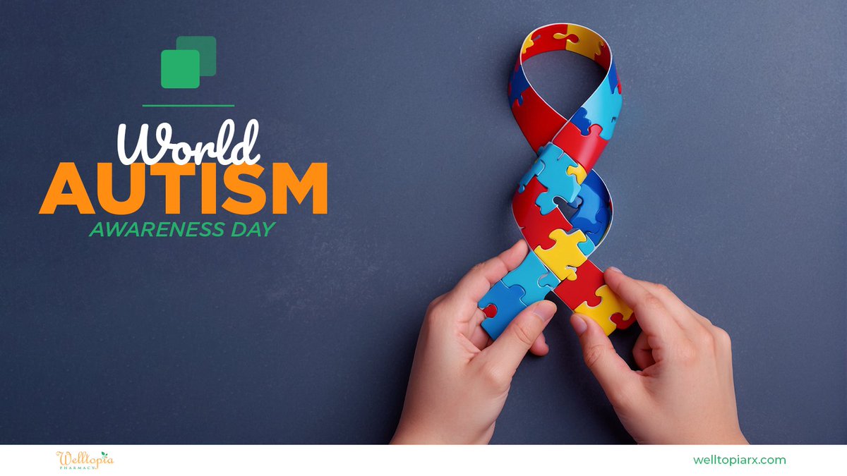 Today marks a special event (World Autism Day) Welltopia would like to invite you all to share the awareness, talk about autism and let everyone around you learn that with early intervention, therapy, and support, individuals with ASD can contribute positively to society. let's…