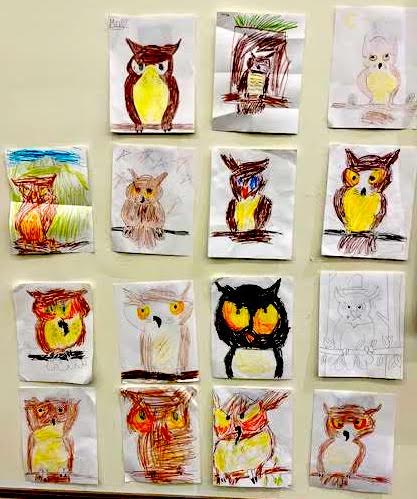 roxiemunro's tweet image. And, Hopewell Elementary School also did some great art watching Roxie&apos;s @KidLitTV_NYC &quot;Ready Set Draw!&quot; How-To programs. Here&apos;re the images they had up in the library during  her recent Author Visit. @TwpofHopewellNJ @Schifferbooks  @HolidayHouseBks