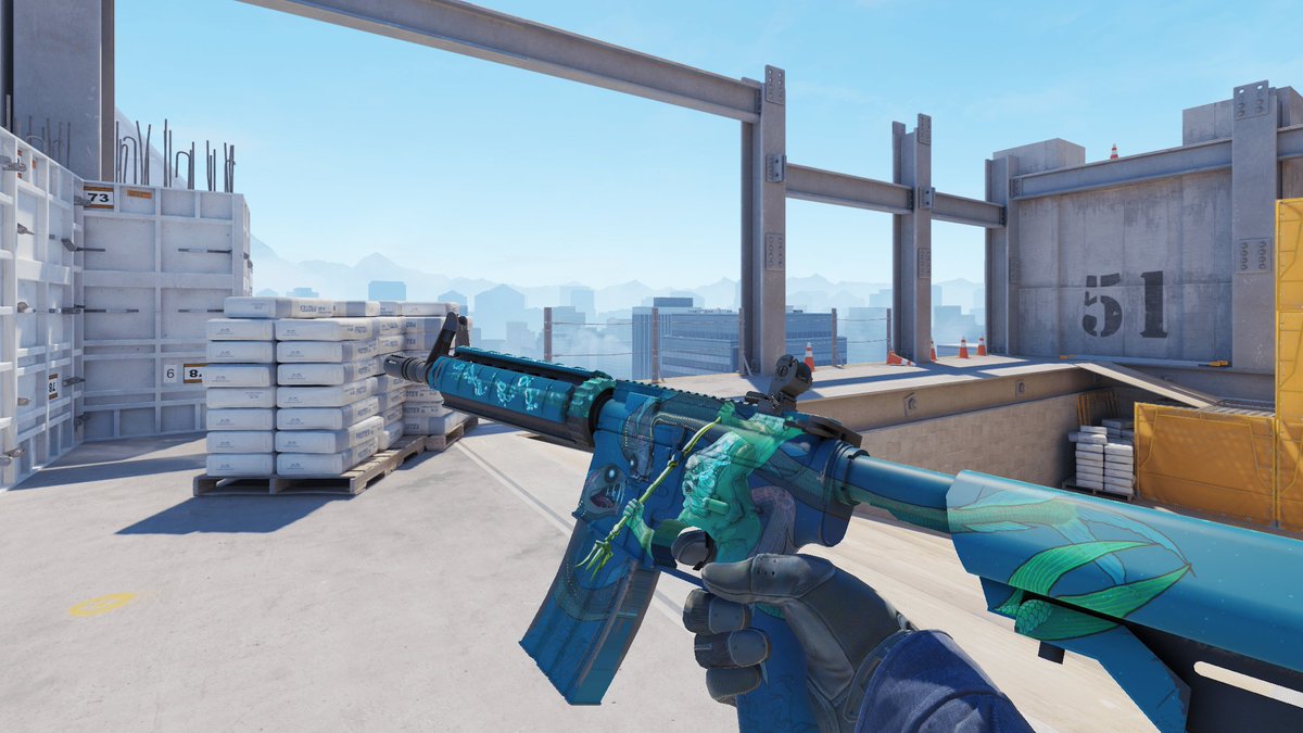 BanditGamba's tweet photo. best M4A4 skin? https://t.co/FhWo9ugJrm