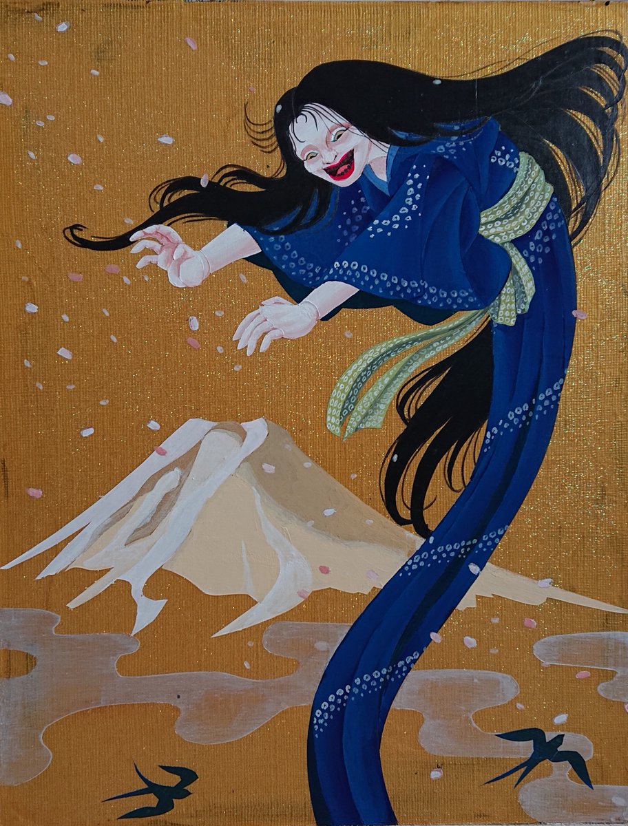 完全で。
「高女」
桜散りすぎた。