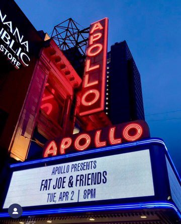 I’m ready to witness History being made tonight. 🙅🏽‍♂️🙅🏽‍♂️🙅🏽‍♂️🔥🔥🔥 @fatjoe @apollotheater