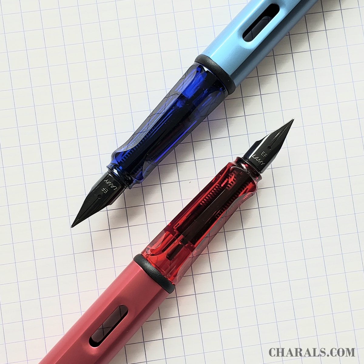 The latest Special Edition Lamy Al-Star is here! Say hello to Aquatic (top) and Fiery (bottom)! 🌊🔥 #lamyalstar #lamyspecialedition #aquaticpen #fierypen #vancouverpenshop #vancouverpenstore #supportlocalvancouver #smallbusinessvancouver #robsonstreetshopping