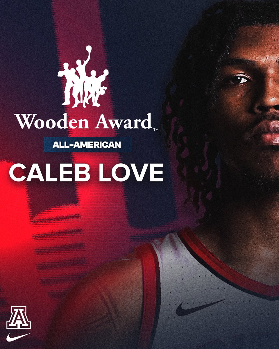 Caleb has been named a @woodenaward All-American 🐻⬇️