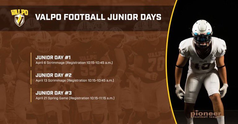 Thanks @CoachJBosch for the invite can’t wait to get on campus! @valpoufootball @CoachJSmith91