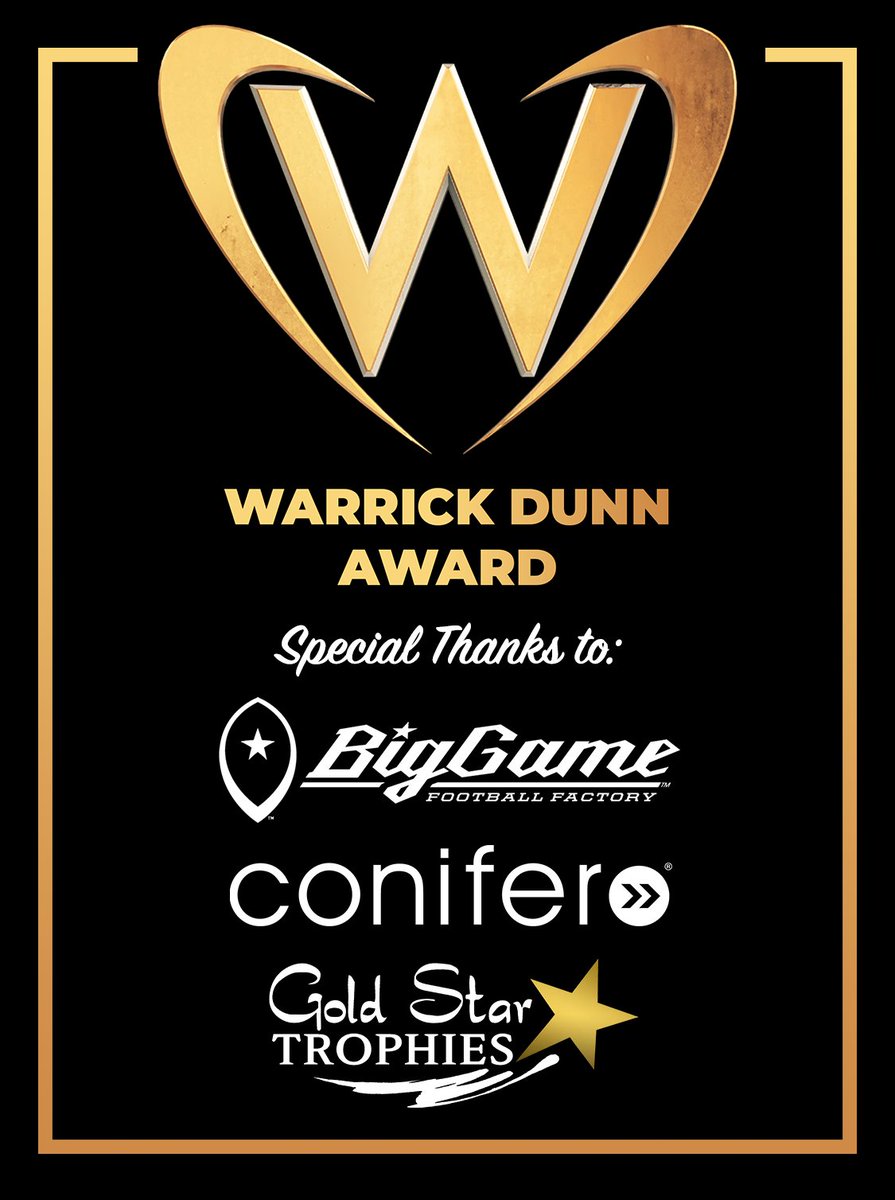 The LHSAA Network is proud to partner with @BigGameUSA @ConiferRealty and @GoldStarTrophy for the 2024 @WarrickDunn Award❗ Catch the live broadcast of the Warrick Dunn Award this Friday at 7 pm on the LHSAA Network live channel. Make sure to download the LHSAA Network app…