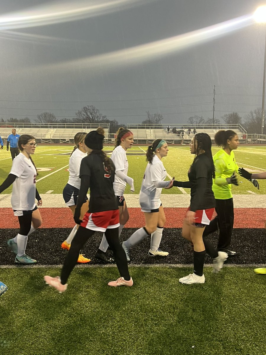 Final Score, CHS 2 - FHS 2, from a very rainy home opener