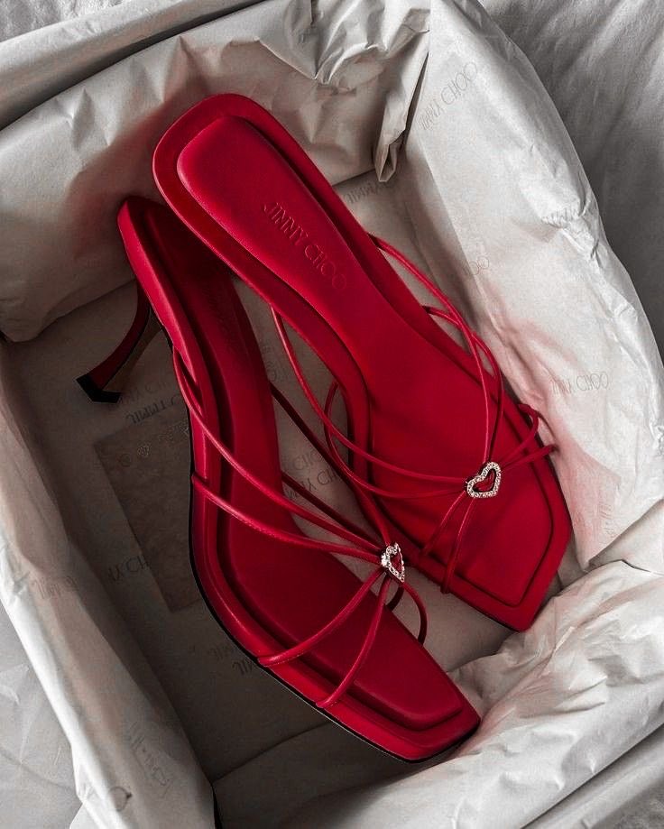 Jimmy Choo red heels