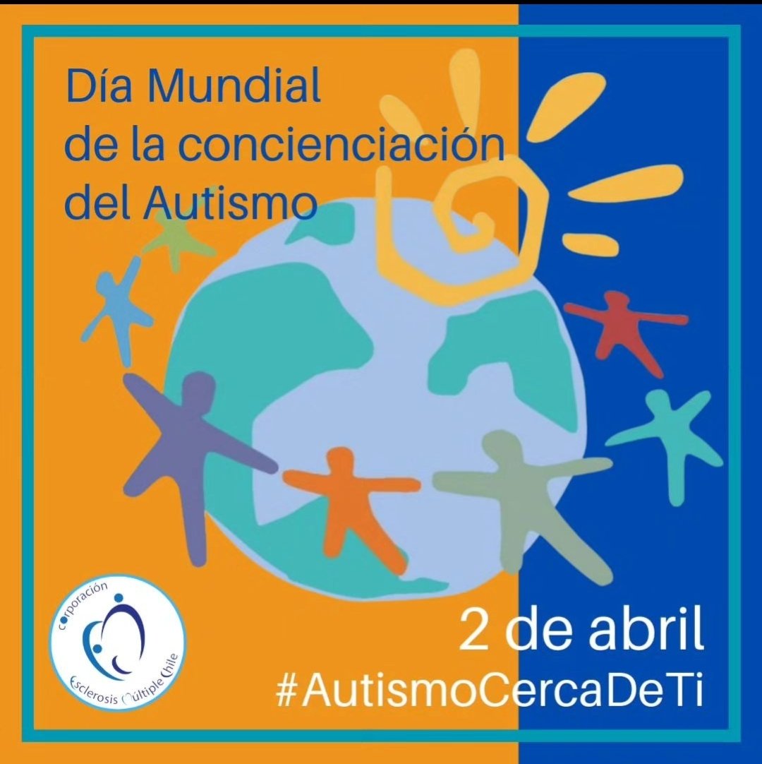 💙 Hoy 2 de abril se conmemora el #DíaMundialDelAutismo.
Este año la campaña por el Día Mundial de la concienciación del autismo tiene como lema #Autismocercadeti
Las personas con autismo no viven en su mundo. Viven en el nuestro.
La inclusión parte por uno.
#TodosSomosDistintos