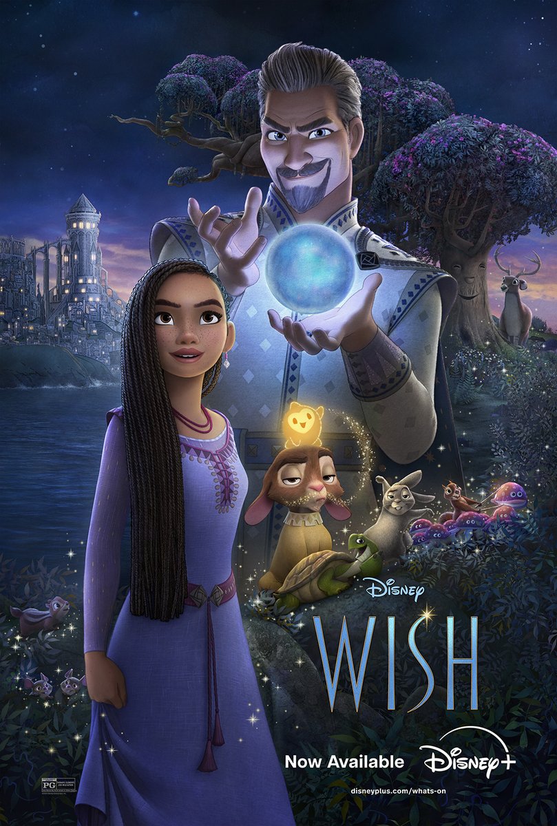 Wishing for adventure? 🌟 Experience the magic of Disney's #Wish, now available on @DisneyPlus.