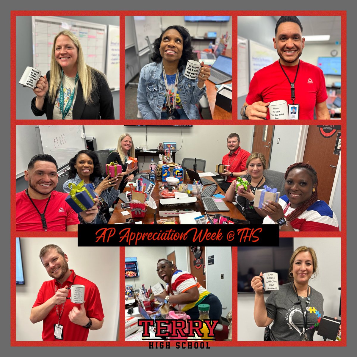 AP Appreciation Week is off to a great start! #Thankful for these folks! Ranger Nation is THE place to be! 🥰