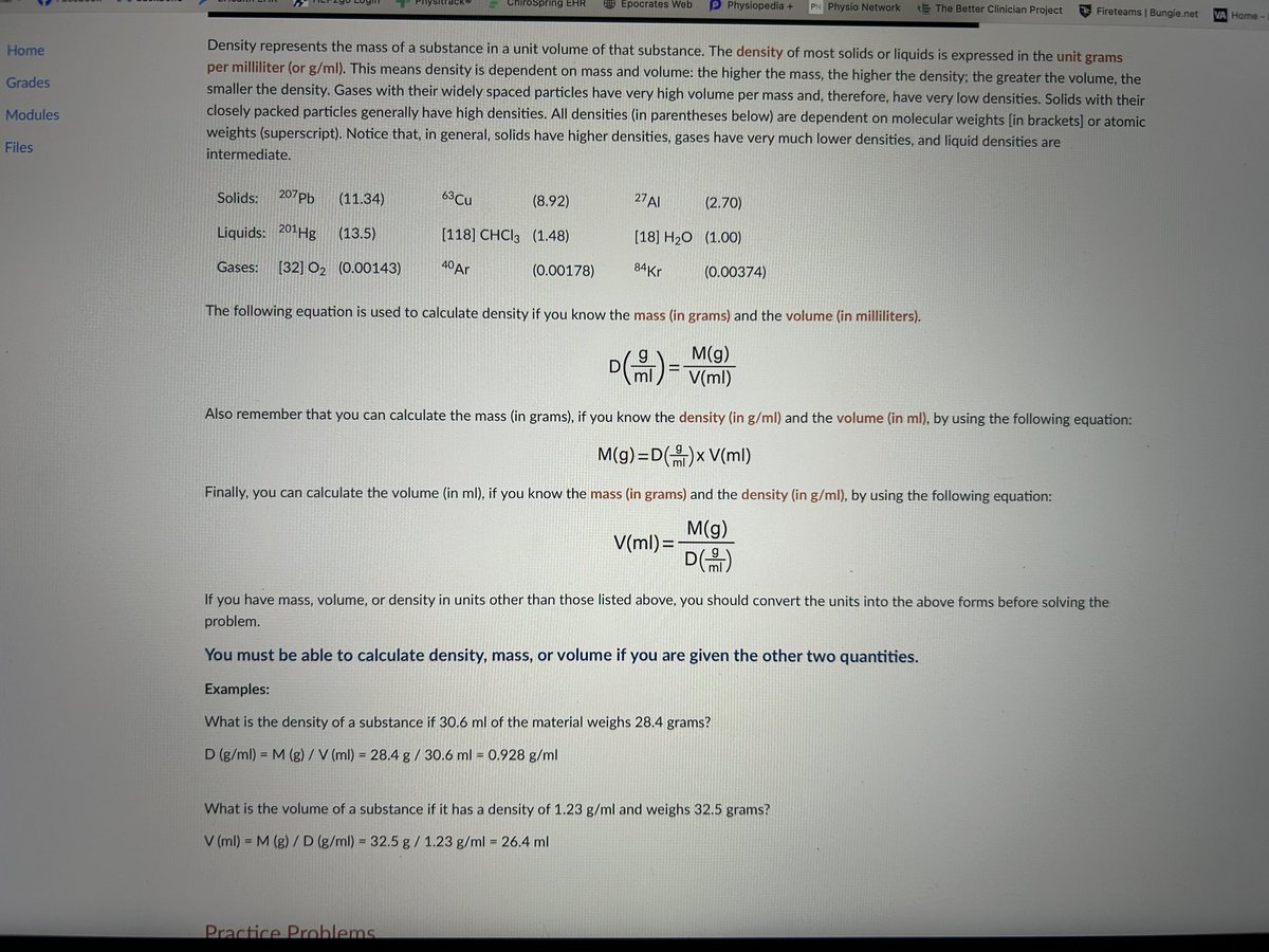 Starting the last of the prereqs I need for USAHS Flex #DPT program through #PortageLearning Chemistry is up first!
#futuredpt #sciencebish