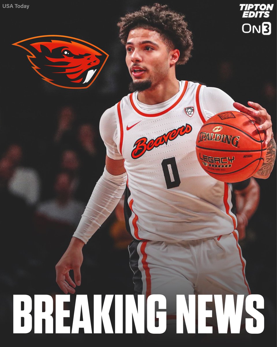 JoeTipton's tweet image. NEWS: Oregon State guard Jordan Pope plans to enter the transfer portal, he tells @on3.   The 6-2 sophomore led the Beavers in scoring this season, averaging 17.6 PPG. Big addition to the portal. 

on3.com/transfer-porta…