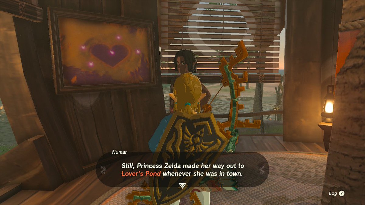uukhanu's tweet photo. nintendo: it’s up to interpretation 

also nintendo: they’re married, live together, go on dates, link says he has a special girl, he’s her CHOSEN protector &amp; named ZELDA’S loyal swordsman, “taidama”, + he follows her around like a lost puppy https://t.co/DHAjdnj2UW
