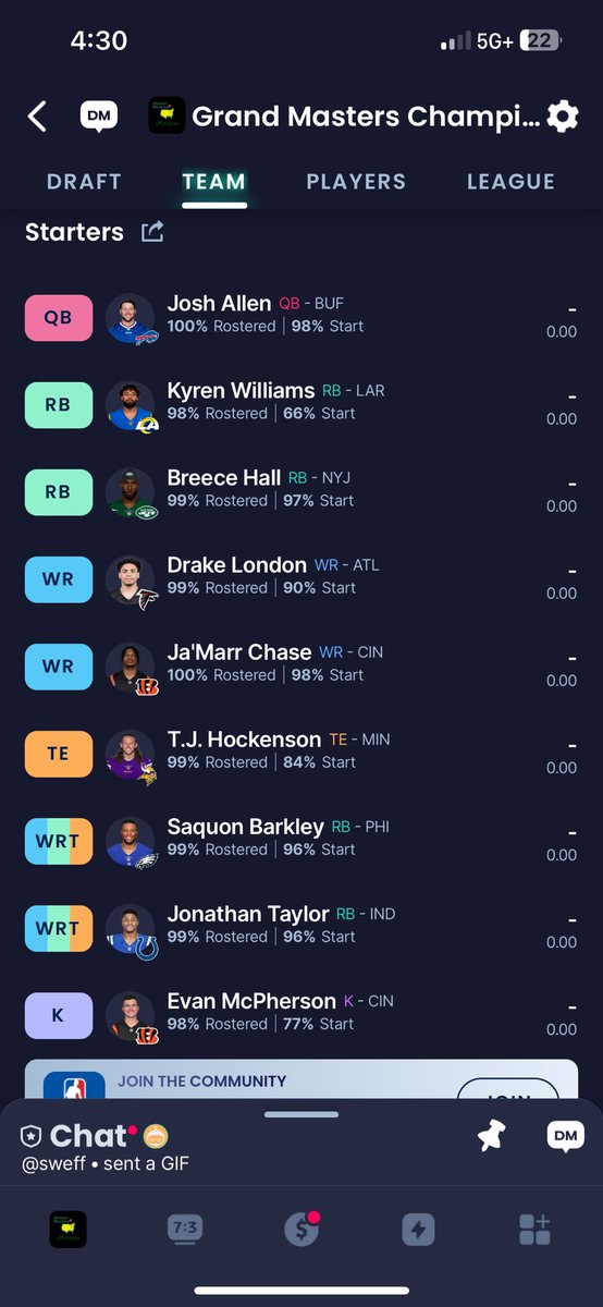 User_Spt25's tweet photo. @DynastyNerds https://t.co/nUHP1olURS