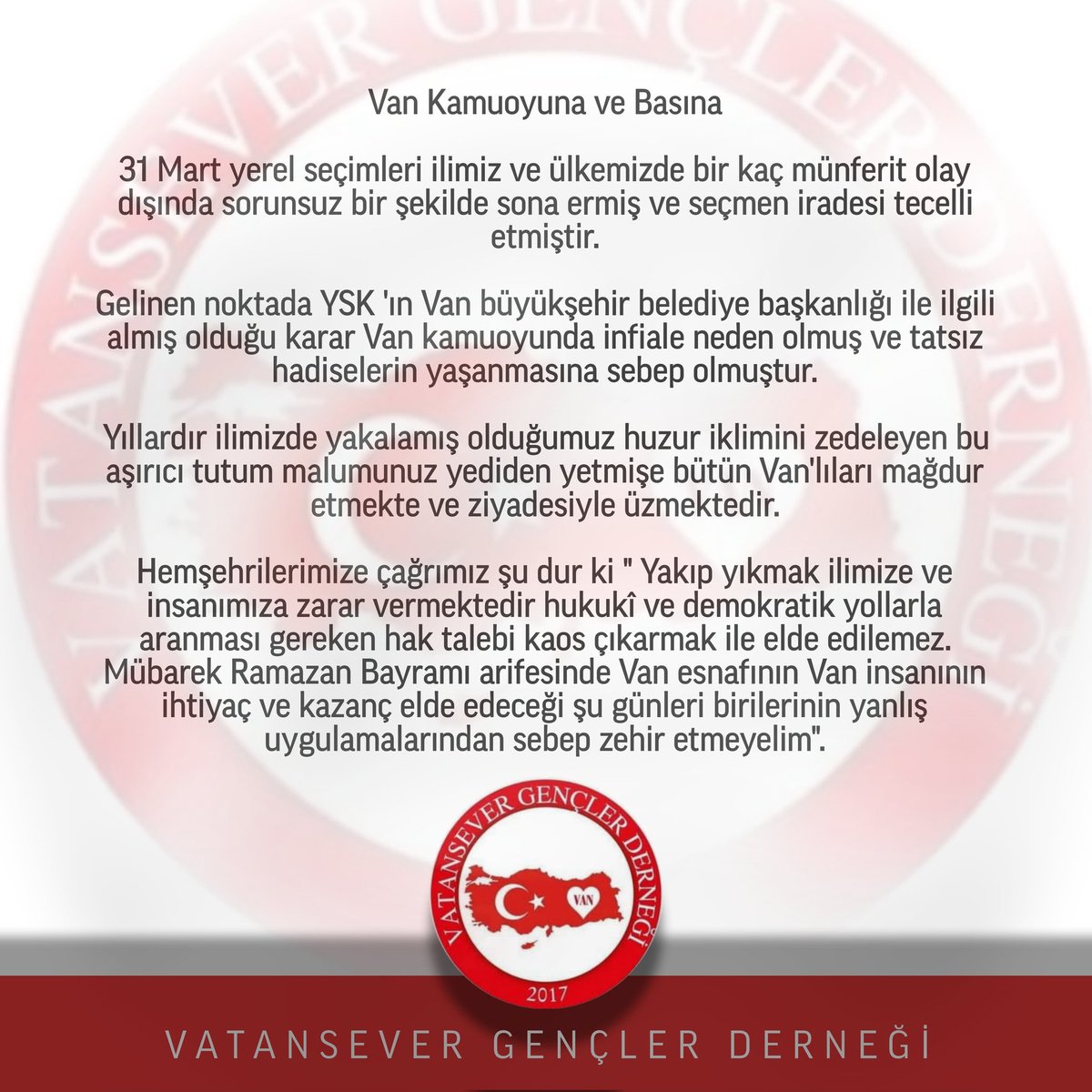 Sokağa Van Büyükşehir
#TerörünKöküKazınacak
#VandaDarbeVar 
Mustafa Zeydan