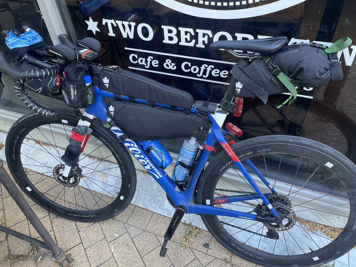 Enjoyed meeting <a href="/omardifelice/">Omar Di Felice</a> in person after many WhatsApp interviews - he’s currently cycling unsupported from Perth to Sydney as part of the Indian Pacific Wheel Ride, and will arrive at the Opera House to conclude the 5,500km journey tomorrow morning ipwr24.maprogress.com