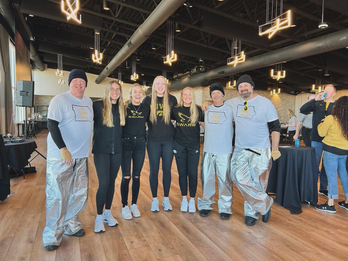 Congratulations Iowa Hawkeye women on advancing to the #finalfour!!! ⛹️‍♀️🎉
How exciting watching the nation fall in love with this team -We couldn’t be more proud of our  <a href="/IowaSwarm/">SWARM</a> partners!!  Bring home that trophy!!🏆💥 #MarchMadnessWBB <a href="/IowaWBB/">Iowa Women's Basketball</a> #IowaHawkeyes