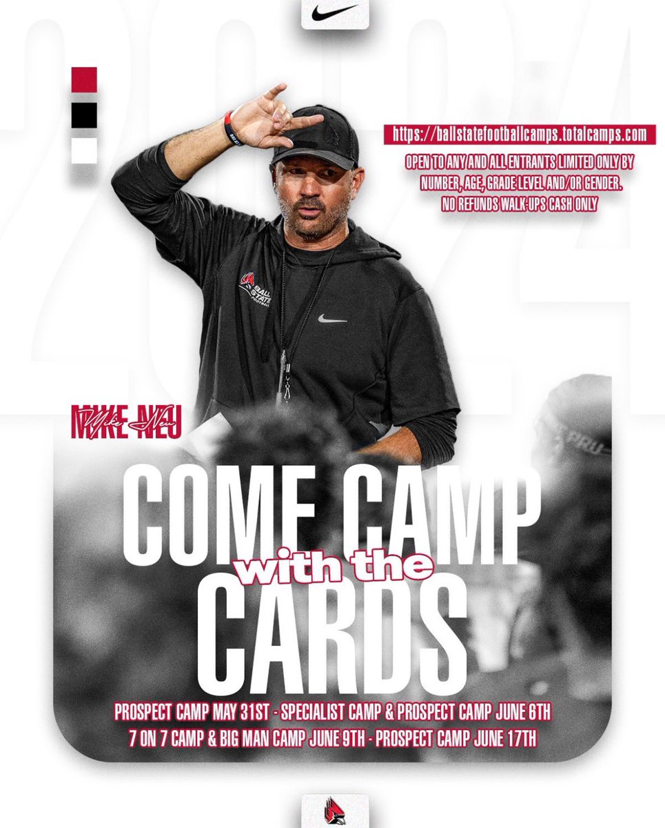 Thank You @coach_hoferFB @BallStateFB for the Specialist Camp Invite, Cant Wait to Compete!! @CoachGantz @Pipeline_Rec @GameWinnerKick