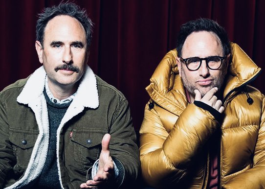 FRIDAY: The @SklarBrothers make their return to the @PowerTripKFAN. Jason and Randy join around 7:30 and will play @InitialsGame #510 at 8:15. The fellas are at @AcmeComedyCo Thu-Sat. Go check these guys out this weekend.