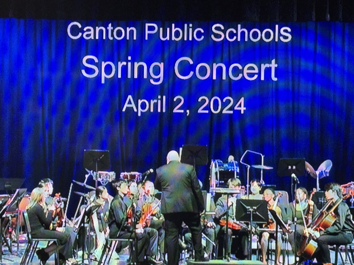 Watch tonight’s Canton Public Schools Spring Concert in progress, streamed live at : cctv-vod.cablecast.tv/CablecastPubli… You can also see it in the weeks ahead on your @CantonCommunity TV Student Station. @CantonHSmusic @MusicCountsCtn @CantonMAHS @Canton_Super