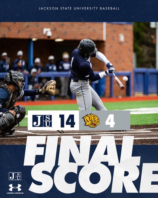 Tigers win 14-4 by mercy rule in 8 innings‼️ Back in action this weekend against Bethune-Cookman in Daytona Beach, FL. #THEEiLove🐯
