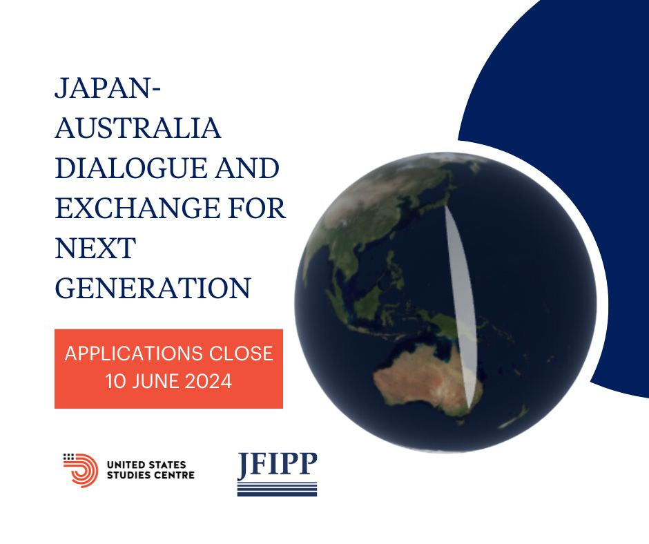 We are excited to announce our new Japan-Australia Dialogue for Exchange and Next Generation fellowships. Join @ussc & @Japanfoundation for this career-defining opportunity to go deep on Japan-Australia relations. Applications close 10 June. Learn more👇 ussc.edu.au/about/careers/…