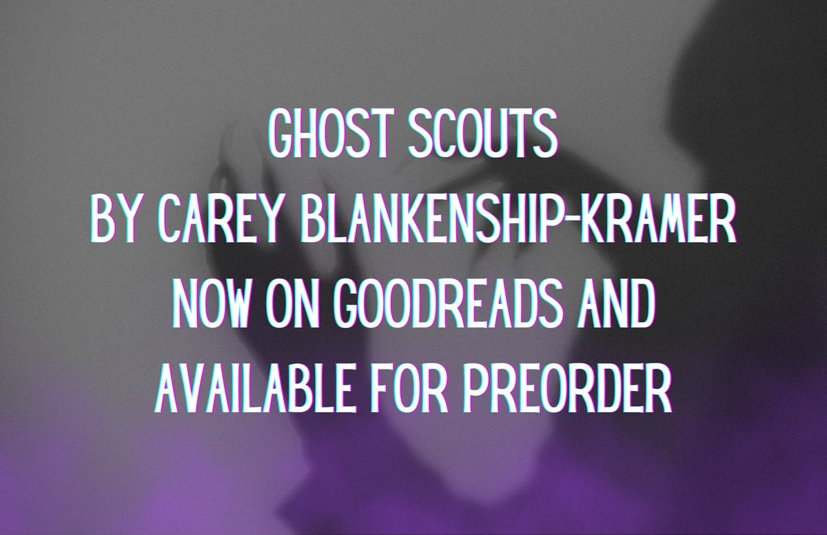 'A thrilling, ghostly adventure…and a testament to the power that kids chave to change the world. Defiance holds power.' You can now add GHOST SCOUTS, my queer neurodiverse MG horror on your Goodreads. It would mean so, so much to me if you did. goodreads.com/book/show/2105…