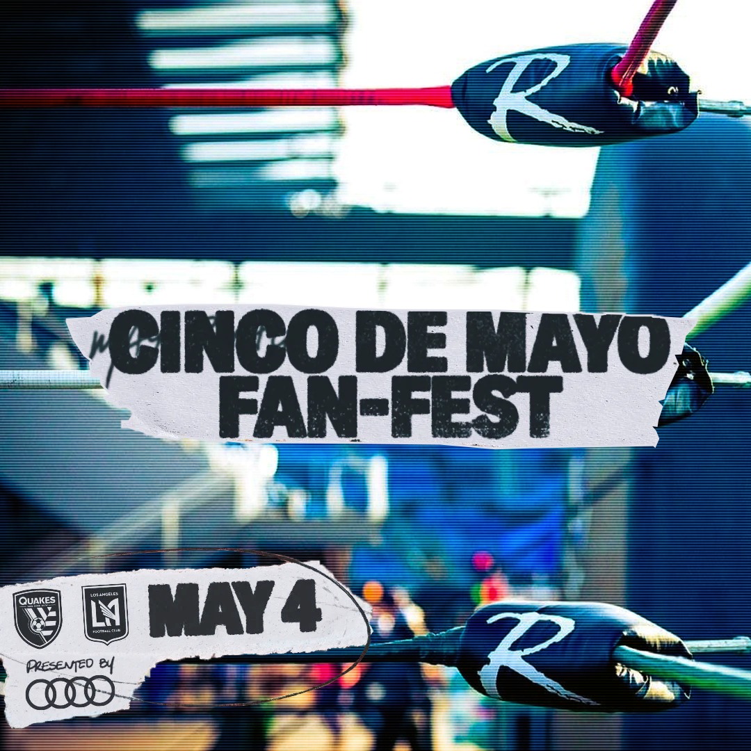 The SJ Earthquakes return to Levi’s® Stadium vs. LAFC on Sat, May 4th, its the biggest Cinco de Mayo celebration on the West Coast. Part of the celebration is Lucha Libre, brought to you by Pro Wrestling Revolution! #viva #luchalibre #sanjose #sjearthquakes #MLS