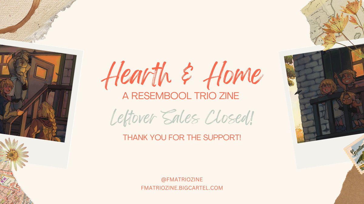 ✨LEFTOVER SALES ARE NOW CLOSED!✨

Thank you all so much for your support! Stay tuned for our final donation announcement!