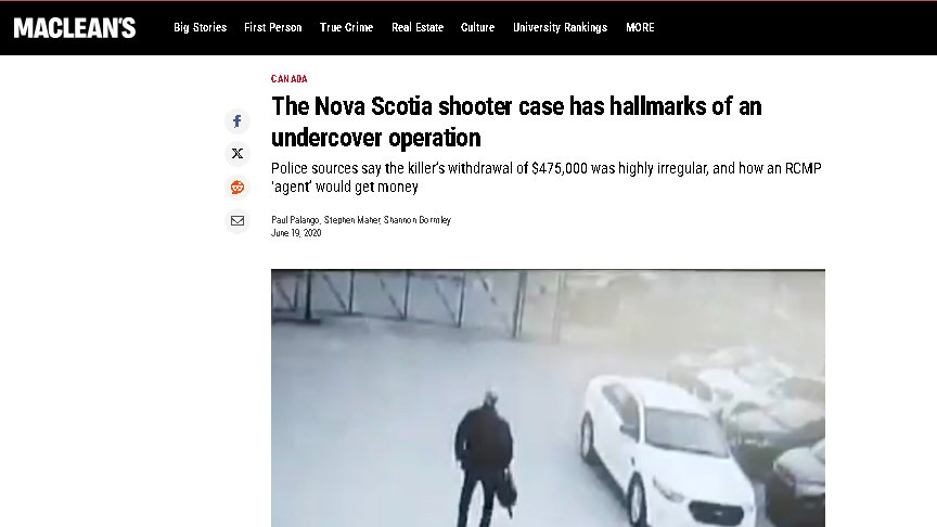 govt_corrupt's tweet image. The Nova Scotian shooting that k1lled 22 people was carried out with the help of the RCMP to push a political, anti-gun narrative.

The RCMP also planted evidence on the Coutts 4 to manipulate public opinion about the Freedom Convoy which led to Justin Trudeau invoking of the…