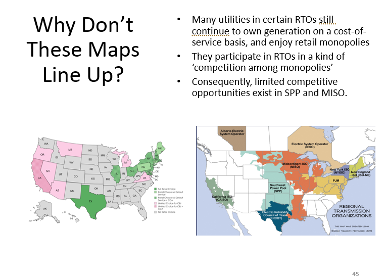 Teaching the students tomorrow about how some RTOs are more like cartels, while others are platforms for customer choice...