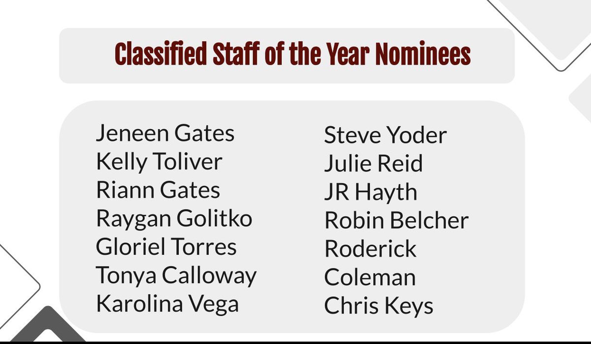 Tomorrow we will announce and celebrate our Classified and Certified Staff Member of the Year! Congratulations to the staff members that were nominated by their colleagues! We have so many deserving and dedicated staff members that make LC a great place to be! #BearPride
