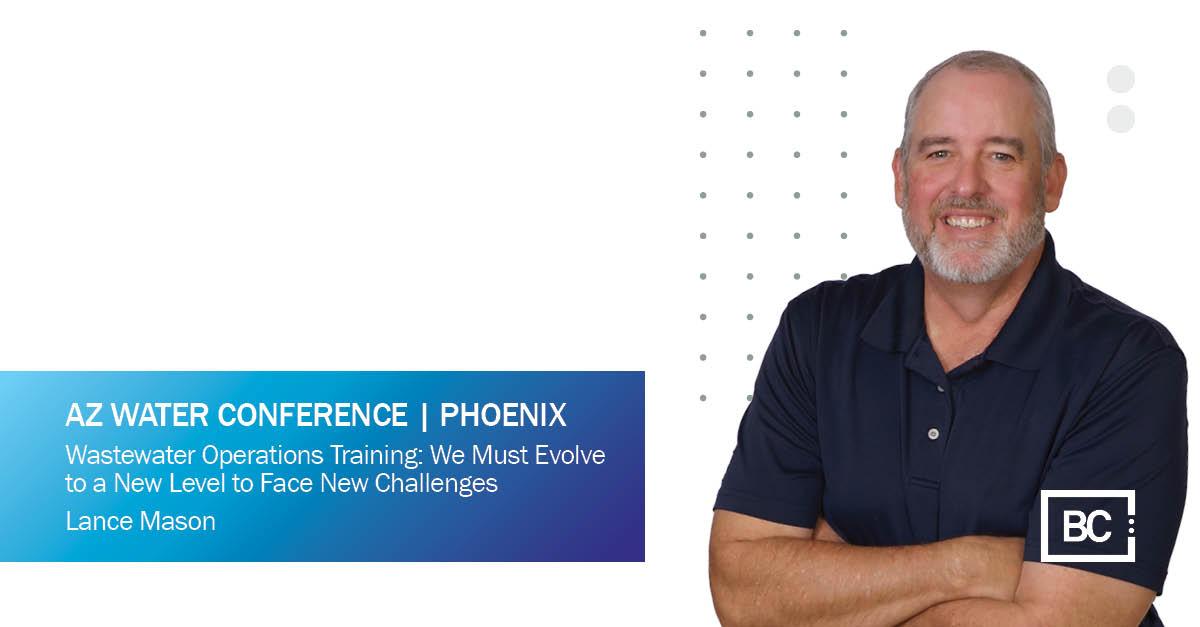michelledevera's tweet image. Don’t miss my colleague Lance Mason at #AZWater on Thurs., April 25 at 1:30 pm for "Wastewater Operations Training: We Must Evolve to a New Level to Face New Challenges". Register here: ow.ly/HYIe50R765a
 #TeamBC #engineering #water #wastewater #environment