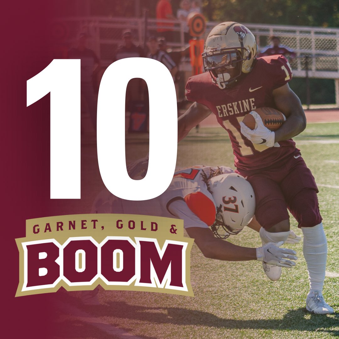 10 DAYS LEFT‼️ Fleet Football’s Garnet, Gold, & BOOM Spring Game can’t come soon enough ! Don’t miss out on a great event ! 🗓️ April 13th #TakeFlight #FleetBall