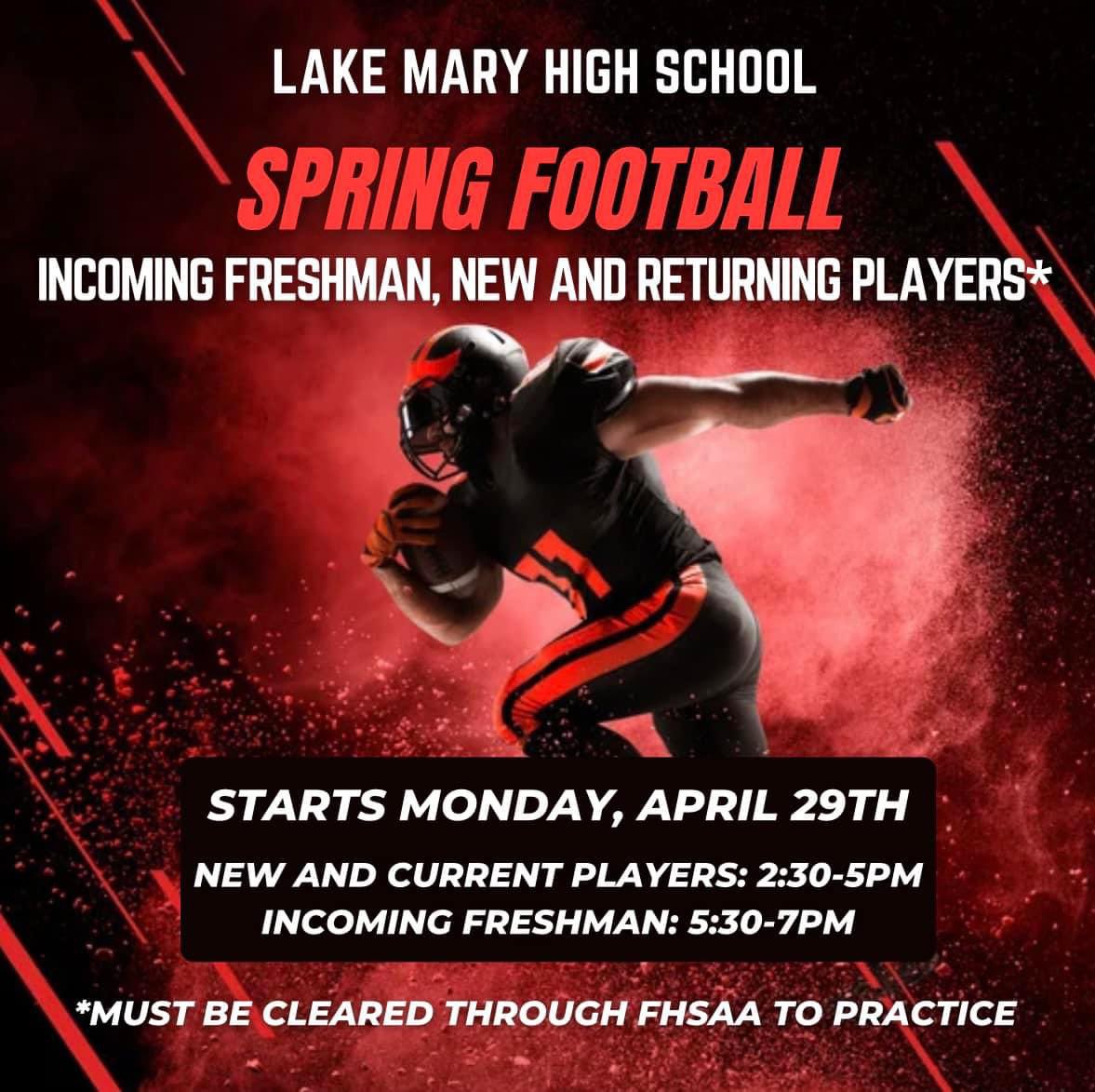 Lake Mary Football (@LMRamsFootball) on Twitter photo 2024-04-02 23:49:37