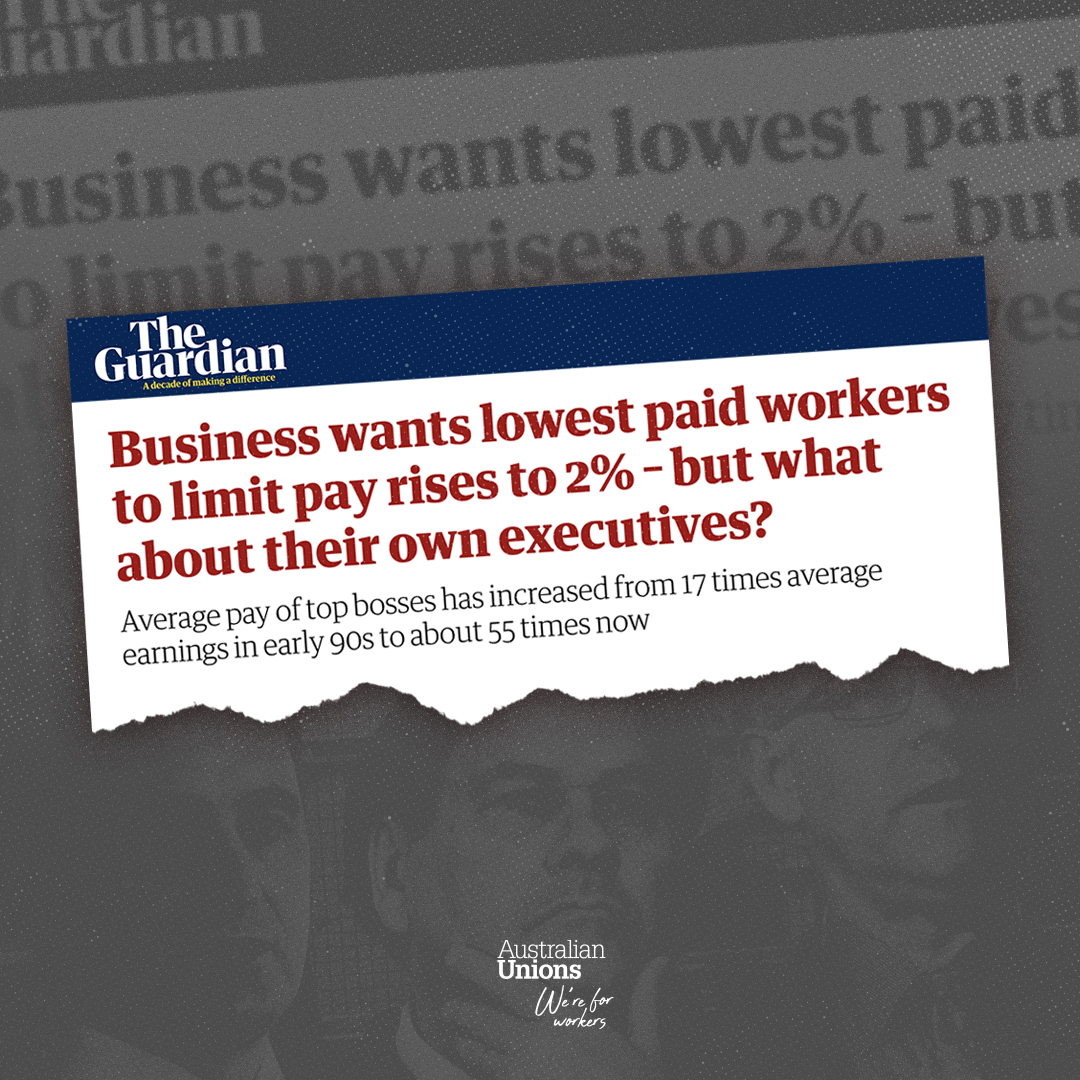 One rule for workers, another rule for CEOs.