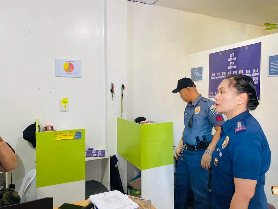 PCOL KIMBERLY E MOLITAS, Officer-In Charge conducted area inspection at City Hall Community Police Assistance Center (CH COMPAC) #BagongPilipinas #SerbisyongNagkakaisa #ToServeandProtect